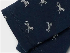 Name It dark sapphire glitter sweatleggings med fleece